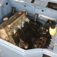 The original numbers-matching M10 goes back in the car!